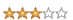 3 Star Average Rating