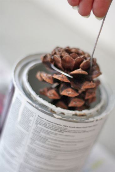 Paint_Dipped_Pinecones2