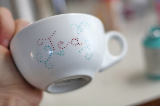 Pointillism_Teacups Pointillism_Teacups