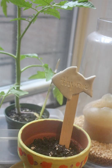 Clay_Craft_Stick_Plant_Labels