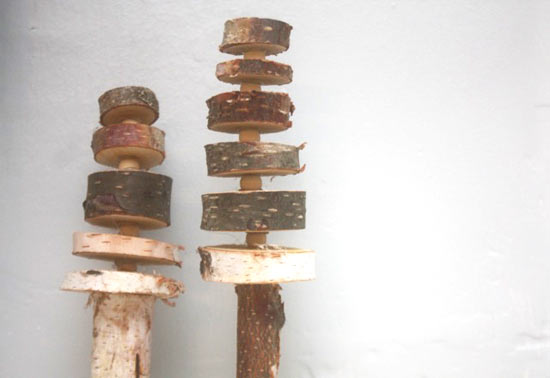 Rustic-Wood-Slice-Trees