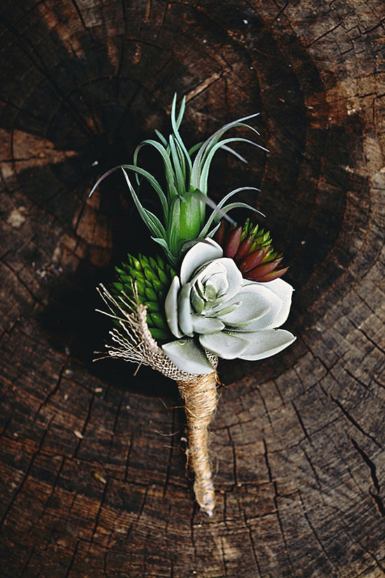 Faux_Succulent_Boutonniere_Tutorial7