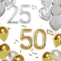 Anniversary - 25th and 50th