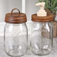 Jars, Lids and Pumps