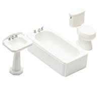 Bathroom + Laundry Miniatures