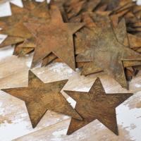 Rusty Tin Cutouts