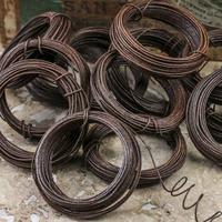 Rusty Tin Wire and Nails