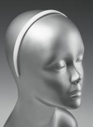 White Plastic Headbands