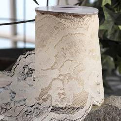 Vintage-Inspired Ivory Lace Ribbon