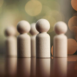 Unfinished Wood Peg Doll Bodies