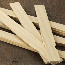 Unfinished Wood Paint Stir Fan Sticks