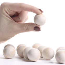 Unfinished Wood Balls