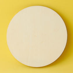 Unfinished Wood Circle Cutout Shape