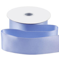 Light Blue Satin Wired Ribbon