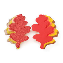 Craft Foam Fall Oak Leaves
