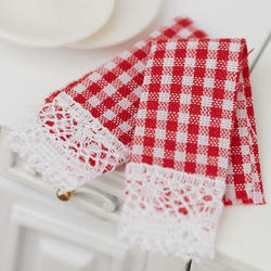 Dollhouse Miniature Dish Towels