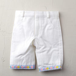 Tallina's White Capri Doll Pants