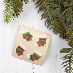 Felt Stocking Sticker Sheets - True Vintage