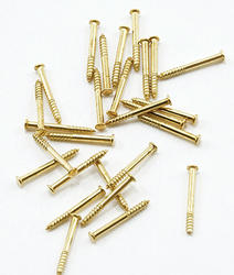 Dollhouse Miniature Brass Brads