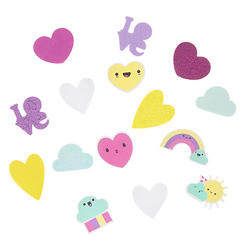 Foamies Rainbows and Love Foam Stickers