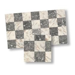 Dollhouse Miniature Faux Marble Tile Sheet