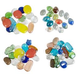 Assorted Glass Stones and Marbles