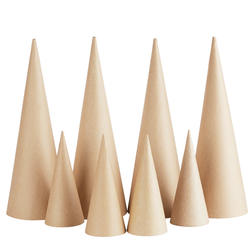 Paper Mache Cone Set