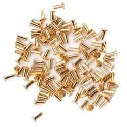 Miniature Dollhouse Large Brass Grommets