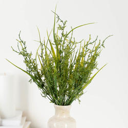 Small Artificial Grass Bush